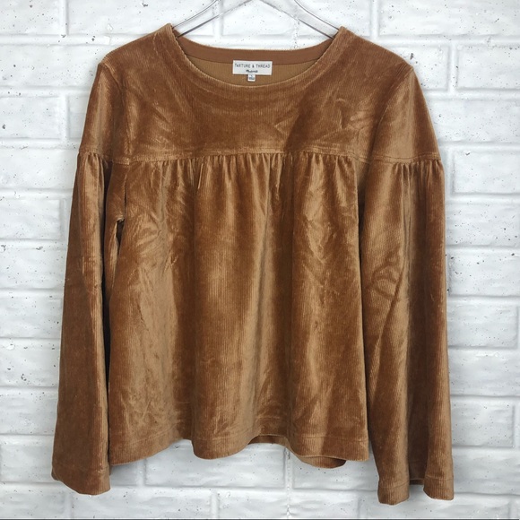 Madewell Tops - TEXTURE & THREAD swing top |  corduroy in …